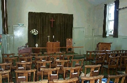 Inside Tower Hamlets Methodist Church